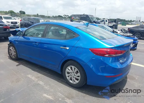 2017 Hyundai Elantra Se from USA, damaged, VIN 5NPD74LF9HH132614